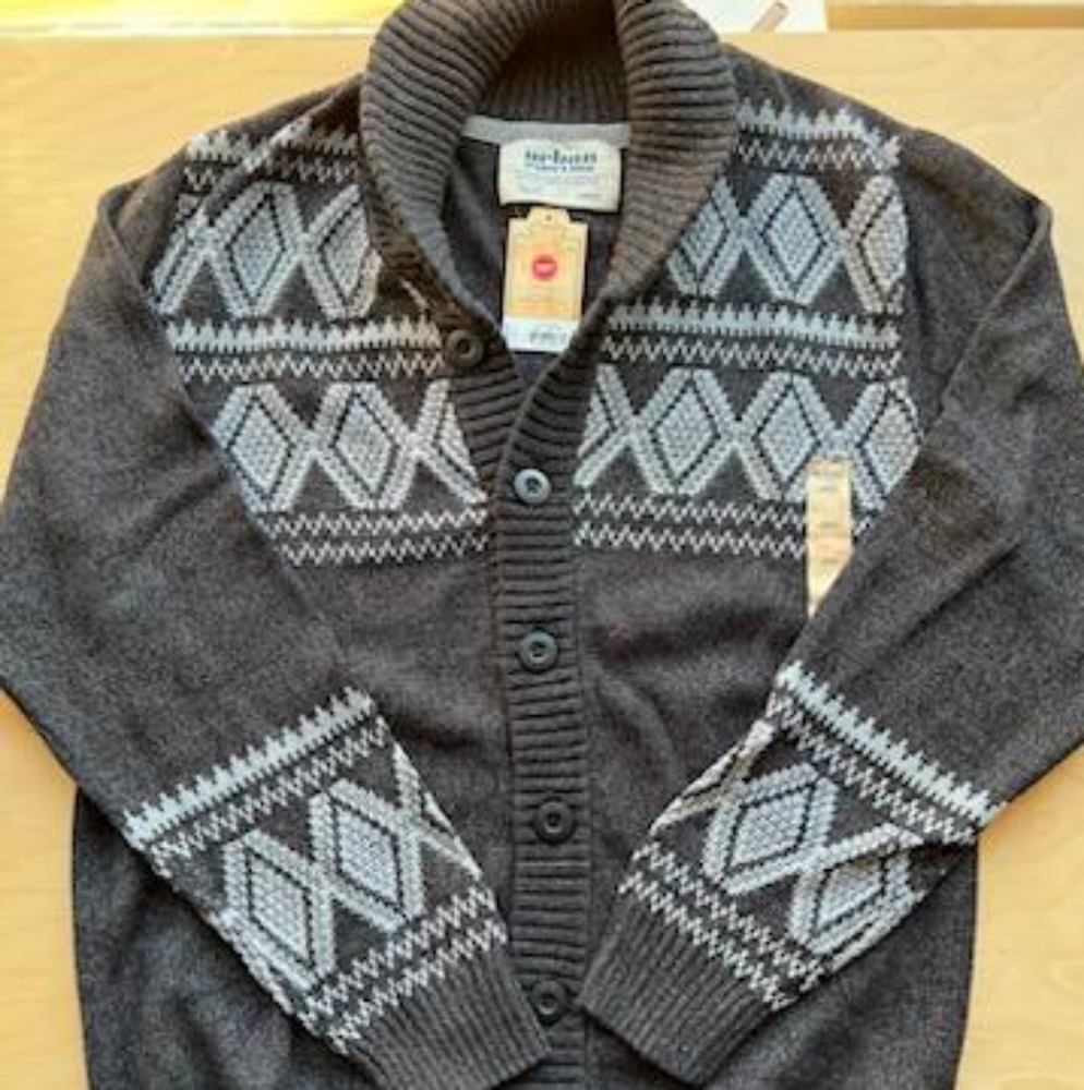 Urban pipeline cardigan sweater